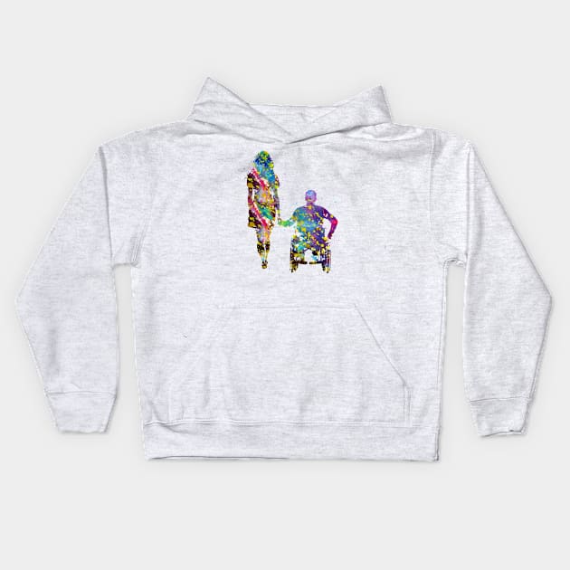 Love art Kids Hoodie by erzebeth